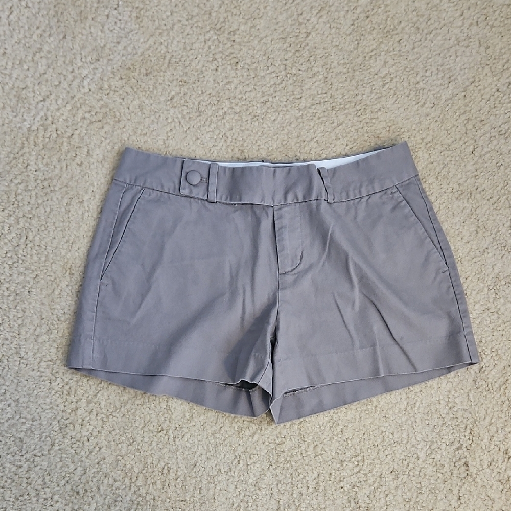 Banana Republic Gray High Waist Shorts